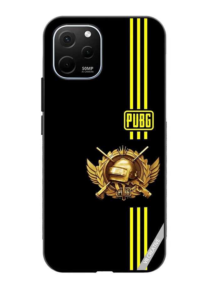 VR CREATIVE Protective Case Cover For Huawei Enjoy 50z Pubg Yollow Design Multicolour - Image 1