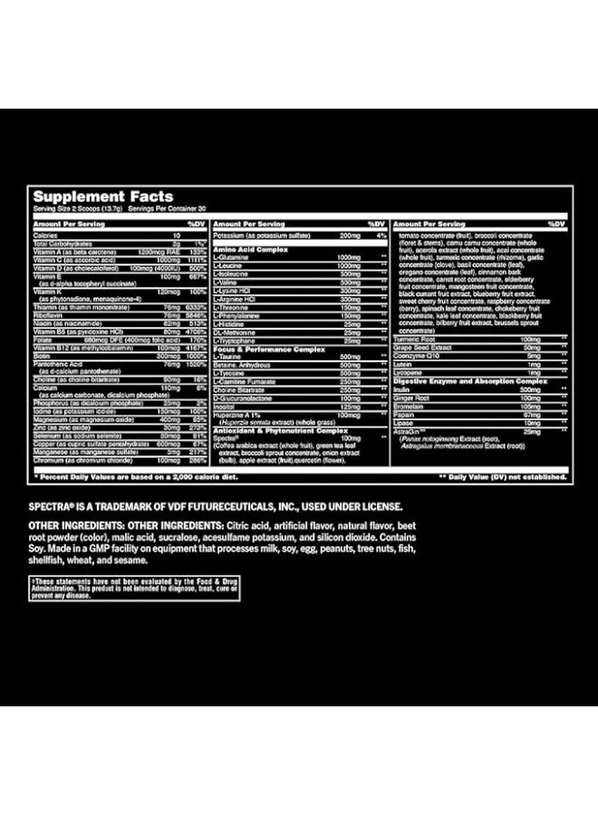 ANIMAL PAK Ultimate Orange Crush Multivitamin – 30 Servings for Performance & Health - Image 4
