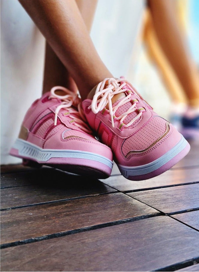 BREEZYROLLERS BREEZY ROLLERS shoes with wheels for children, Roller skates sneakers kids, From children's street shoes to roller skates in a few seconds, Patented click system, Trainers with wheels for girls & boys - Image 3