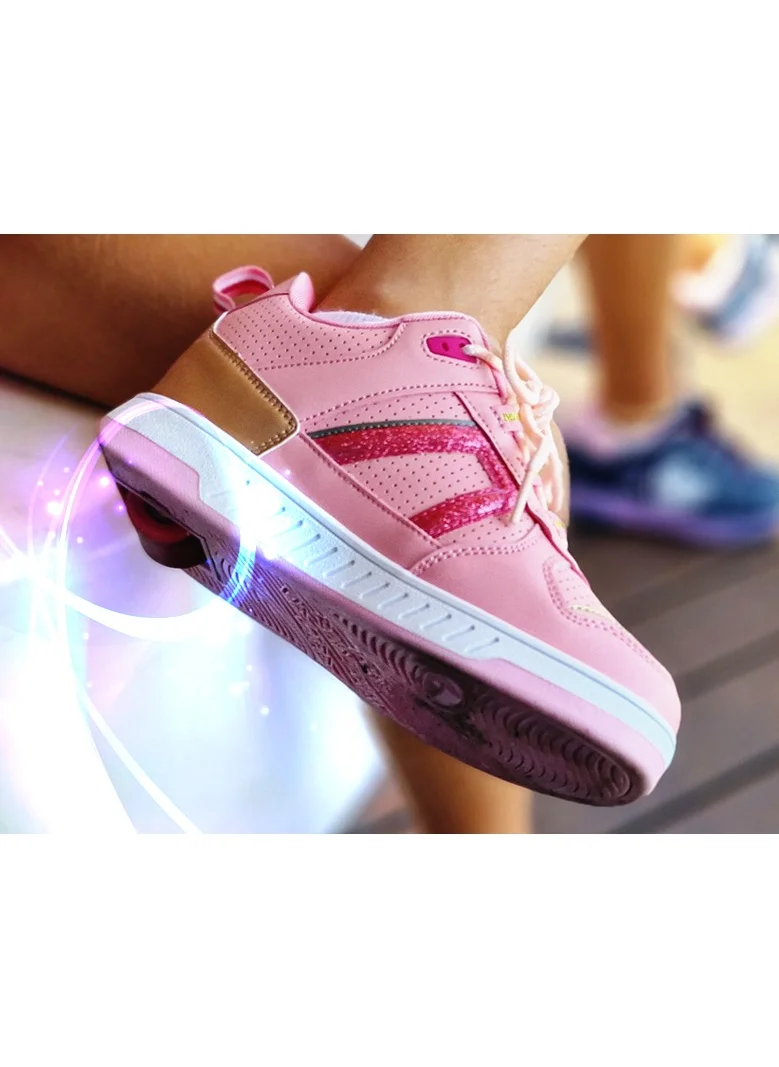 BREEZYROLLERS BREEZY ROLLERS shoes with wheels for children, Roller skates sneakers kids, From children's street shoes to roller skates in a few seconds, Patented click system, Trainers with wheels for girls & boys