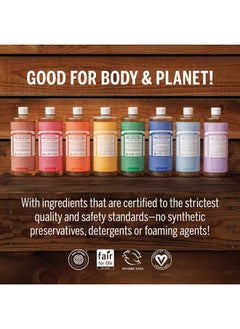 Dr. Bronner's Pure Castile Liquid Soap - Made with Regenerative Organic Certified Oils - 18-in-1 Uses for Face, Body, Hand Gentle on Baby & Sensitive Skin Body Wash Unscented,32oz  - Image 4