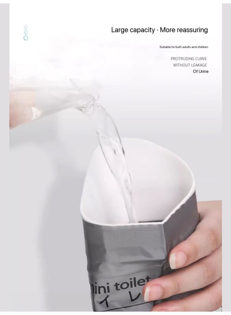 700ml Ultra-Light Leakproof Emergency Urine Bag | IXPE Antibacterial + Instant Absorption & Solidification Technology | Portable Unisex Emergency Sanitary Bag (18-Pack) | For Outdoor Camping/Traffic Emergencies/Medical Care - Image 3