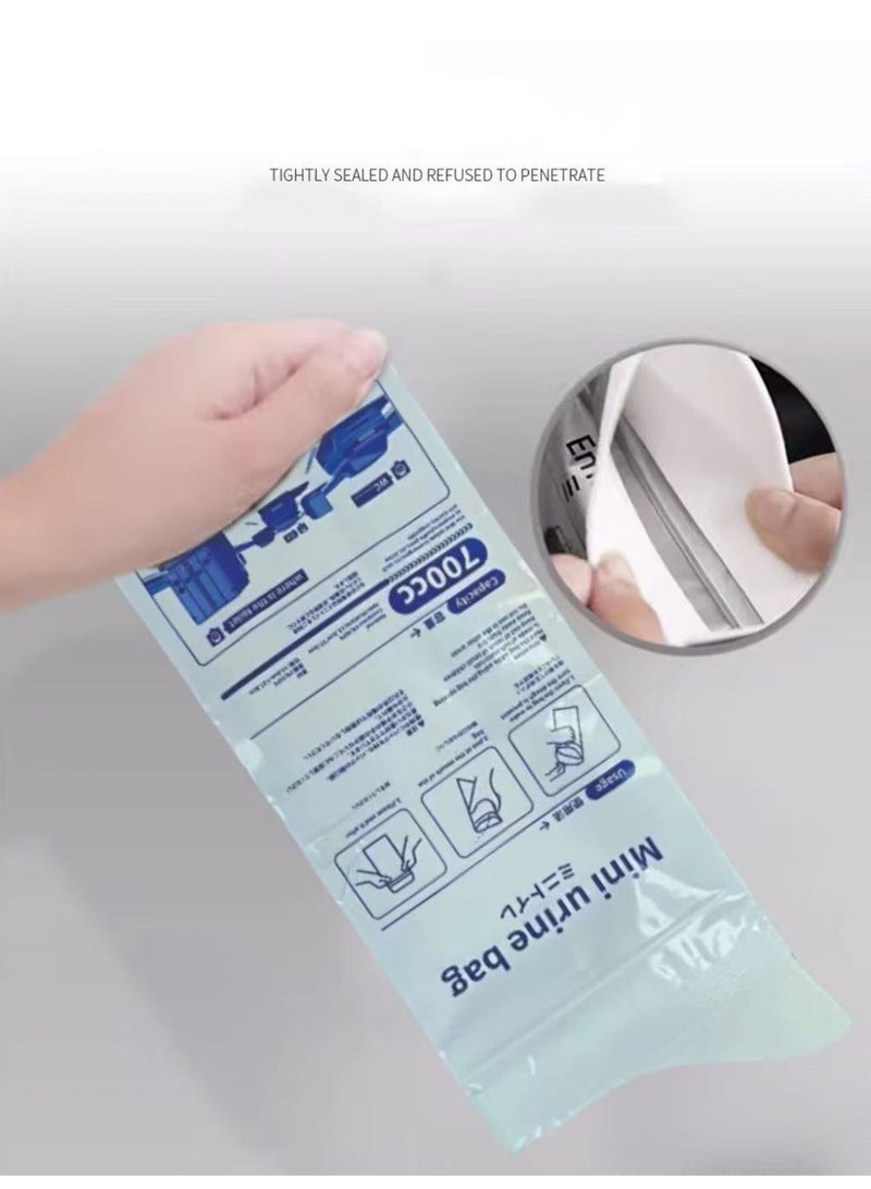 700ml Ultra-Light Leakproof Emergency Urine Bag | IXPE Antibacterial + Instant Absorption & Solidification Technology | Portable Unisex Emergency Sanitary Bag (18-Pack) | For Outdoor Camping/Traffic Emergencies/Medical Care - Image 4