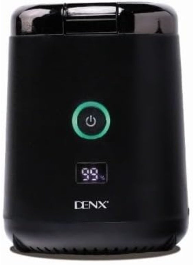 DENX DX1922 Portable Smart Electronic Censer with Turbo Fan, 2000mAh Rechargeable Battery, USB Type-C Fast Charging, Premium Metal Bakhoor & Incense Burner for Home, Office & Car - Image 1