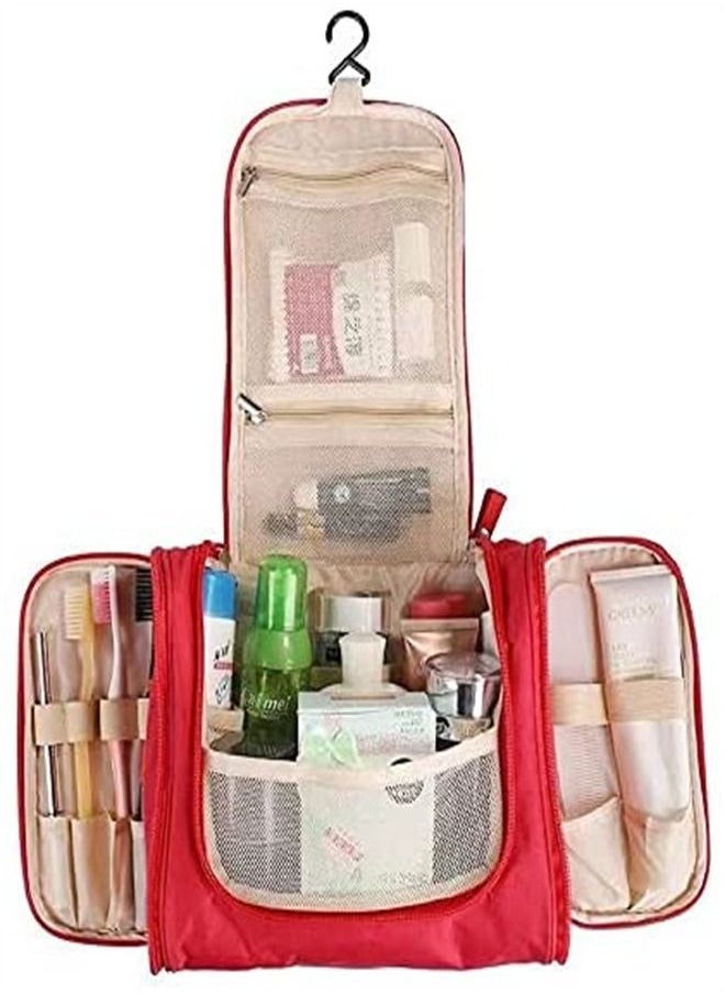 ORiTi - Hanging Travel Toiletry for Men and Women, Portable Waterproof Organizer Makeup Cosmetic, Lightweight Dopp Kit Shaving Bag - Image 1