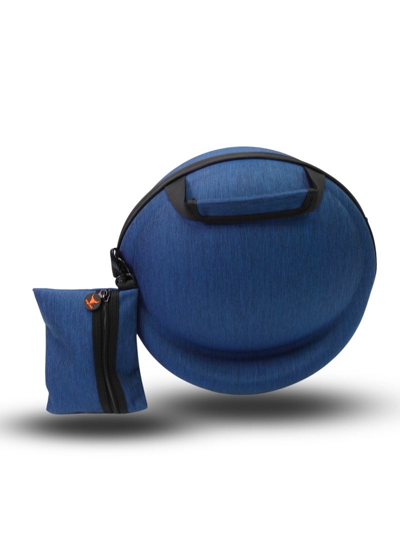 Angry Bull ONYX STUDIO 7 Speaker Carrying Bag – Soft Fabric, Premium Protection (BLUE)  - Image 3