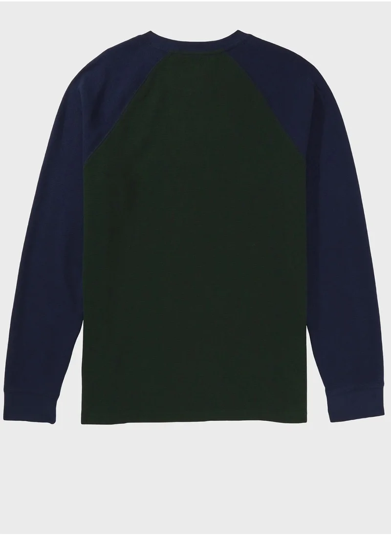 American Eagle Graphic Print Thermal T-Shirt