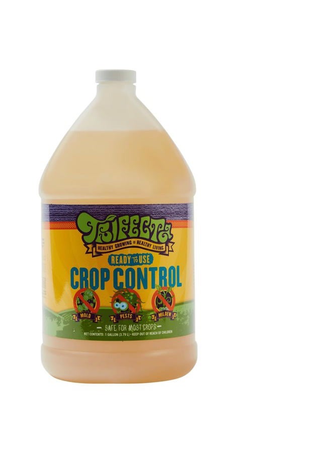 Trifecta Crop Control Insecticidal Soap for Plants | All Natural Fungicide for Plants | Spider Mite Killer Indoor Plants, Food Safe Commercial Grade Pesticide, Herbicide, Spider Mites Spray for Plants - Image 1