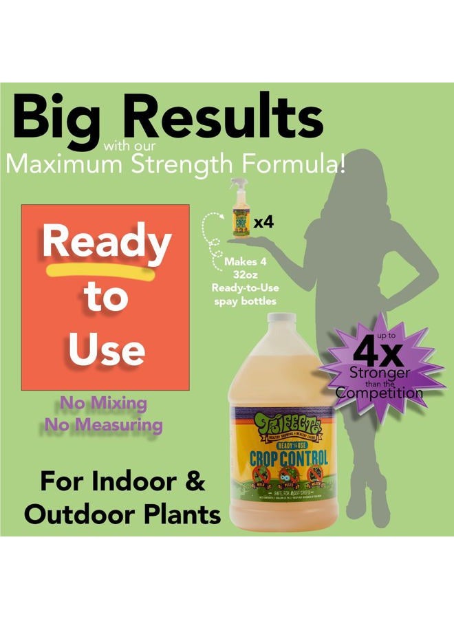 Trifecta Crop Control Insecticidal Soap for Plants | All Natural Fungicide for Plants | Spider Mite Killer Indoor Plants, Food Safe Commercial Grade Pesticide, Herbicide, Spider Mites Spray for Plants - Image 4