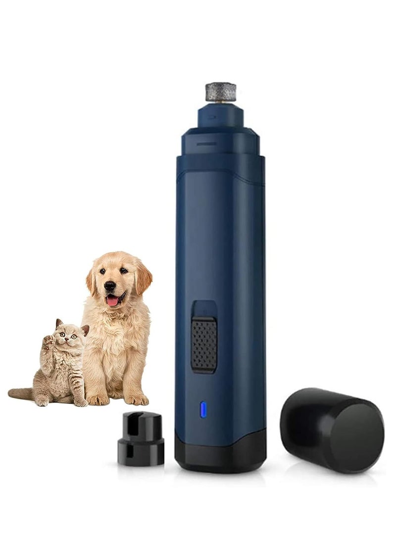 KASTWAVE Electric Dog Nail Grinder 2 Speed Electric Rechargeable Dog Nail Trimmer Painless Paws Grooming Smoothing Claw Grinder for Small Medium Large Dogs Cats - Image 1