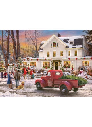 Jigsaw Puzzle Advent Calendar 1000 Pieces - The Inn at Christmas by Vermont Christmas Company - 1000 Pieces - 24 Sections to Complete During Advent - pzsku/ZBFAF429E9A1E1A06CD28Z/45/1745581560/a1fb28aa-61a5-4161-b4c8-aa85ea393024