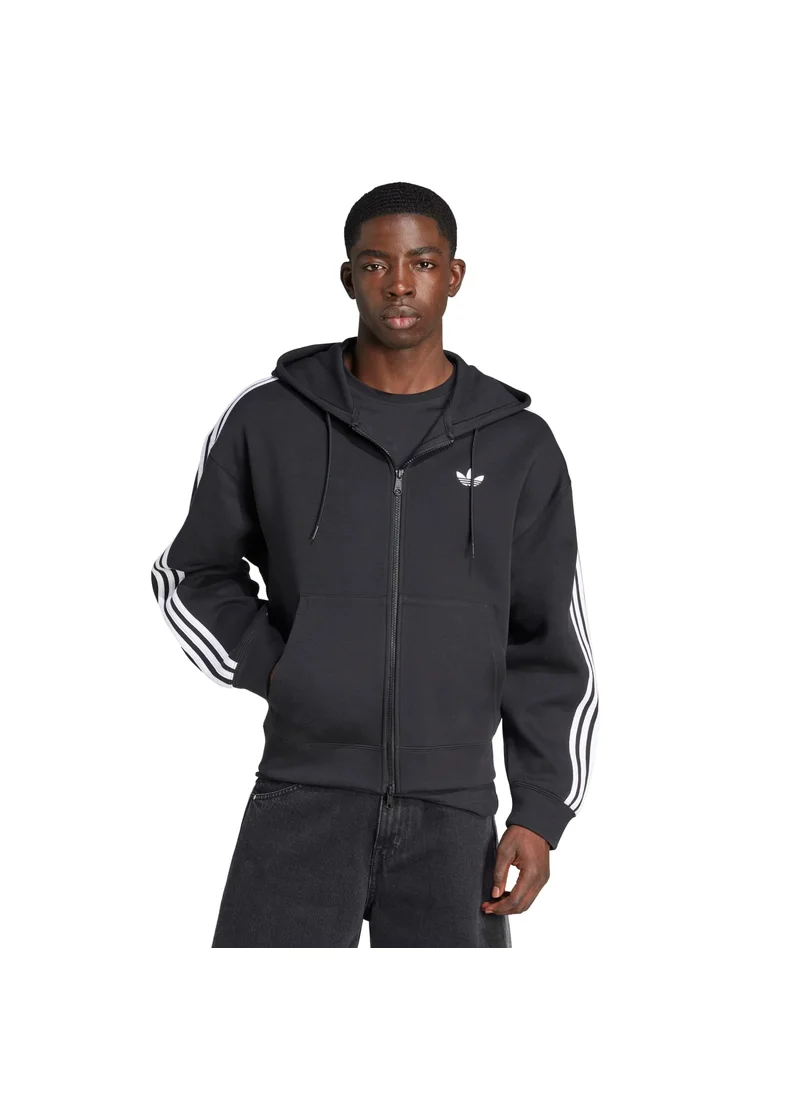 اديداس adidas SPACER HOODIE Black Originals Men TRACK TOPS