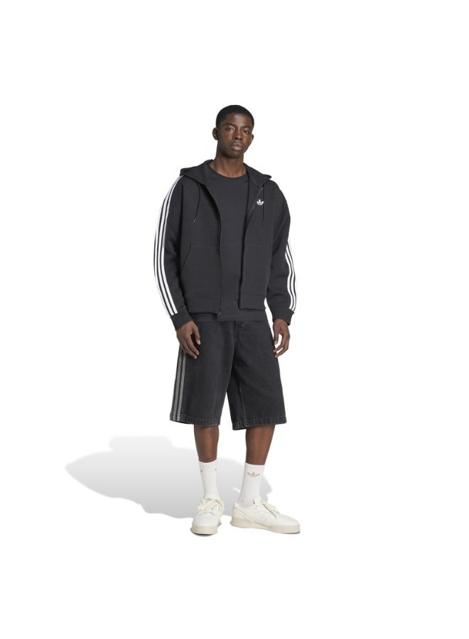 adidas Originals SPACER HOODIE Black Originals Men TRACK TOPS  - Image 4