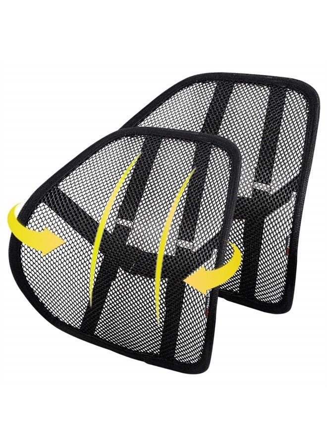 kingphenix Lumbar Support (2 Pack) with Breathable Mesh, Suit for Car, Office Chair - Image 1