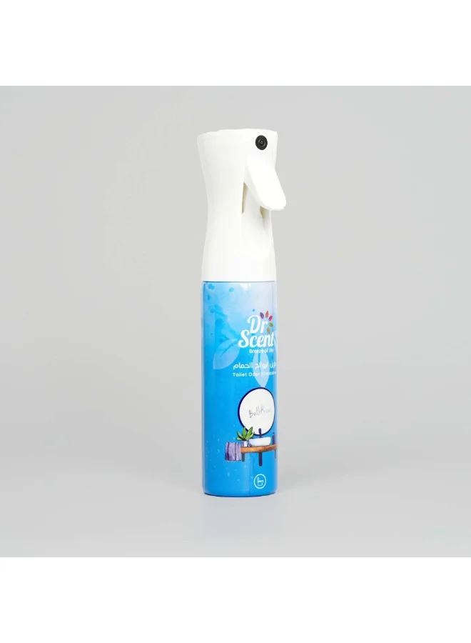 دكتور سينت بخاخ مزيل رائحة المرحاض من Dr Scent Breeze of Joy - تخلص من أقوى روائح المرحاض، برائحة الليمون والليمون الأخضر والزنبق والزنجبيل والمسك، 300 مل