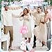 Hungdao Gender Reveal Balloon Box with Ribbon and 10 Pink and Blue Balloons Gender Reveal Games He or She Open to See for Party Decoration 12x12x16 Gingerbread and Trees - Image 4