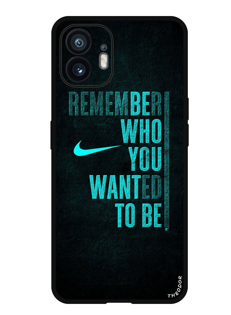 Theodor Protective Case Anti Scratch Shock Proof Bumper Cover For Nothing Phone (2) Remember - Image 1