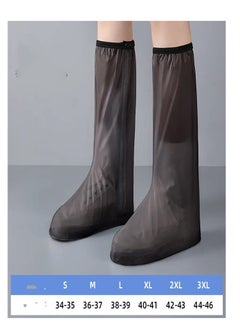 Loquat Portable Anti Slip Rain Boot Cover Brown  - Image 3