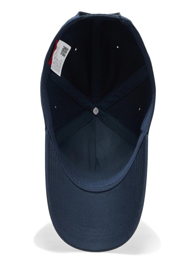 HUGO, Big Logo Cotton Baseball Hat, Navy Shadow, PCE. - Image 3