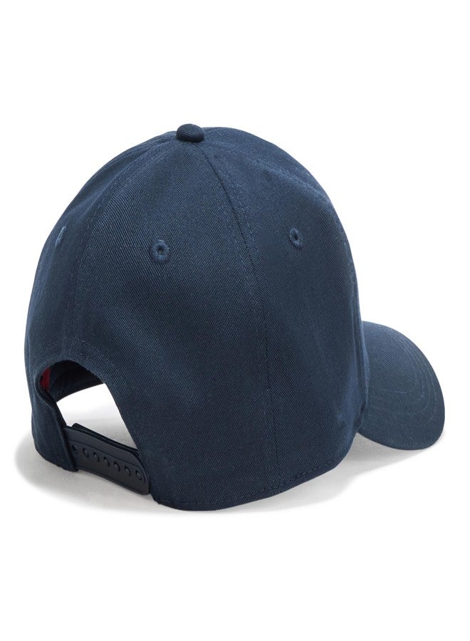 HUGO, Big Logo Cotton Baseball Hat, Navy Shadow, PCE. - Image 2