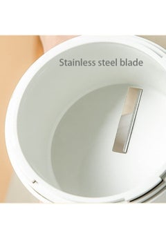 MIXDE Portable Manual Ice Crusher Shaver Slush Machine with Thickened Stainless Steel Blades and Ice Cube Tray Mould and Glass Container for Making Drinks  - Image 5