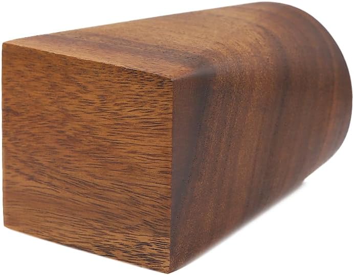 Winterworm Wooden Pencil Holder Walnut Wood Pen Container Pencil Holder Pen Cup Makeup Brush Holder Desk Accessories for Home School Office Organizer Desktop Bookshelf Decoration Round - Image 5