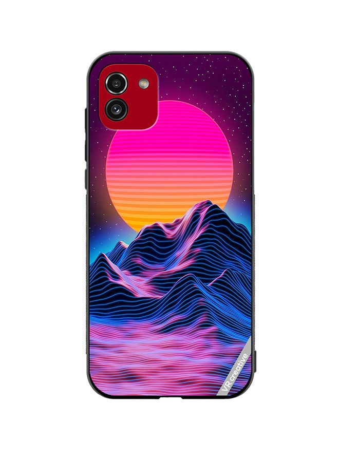 VR CREATIVE Protective Case Cover For Samsung Galaxy A03 Nature Design Multicolour - Image 1