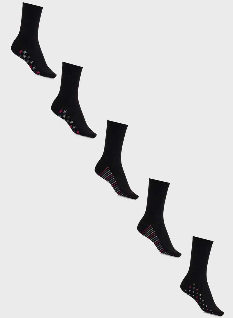 Marks & Spencer 5 Pack Sumptuously Soft Ankle Socks