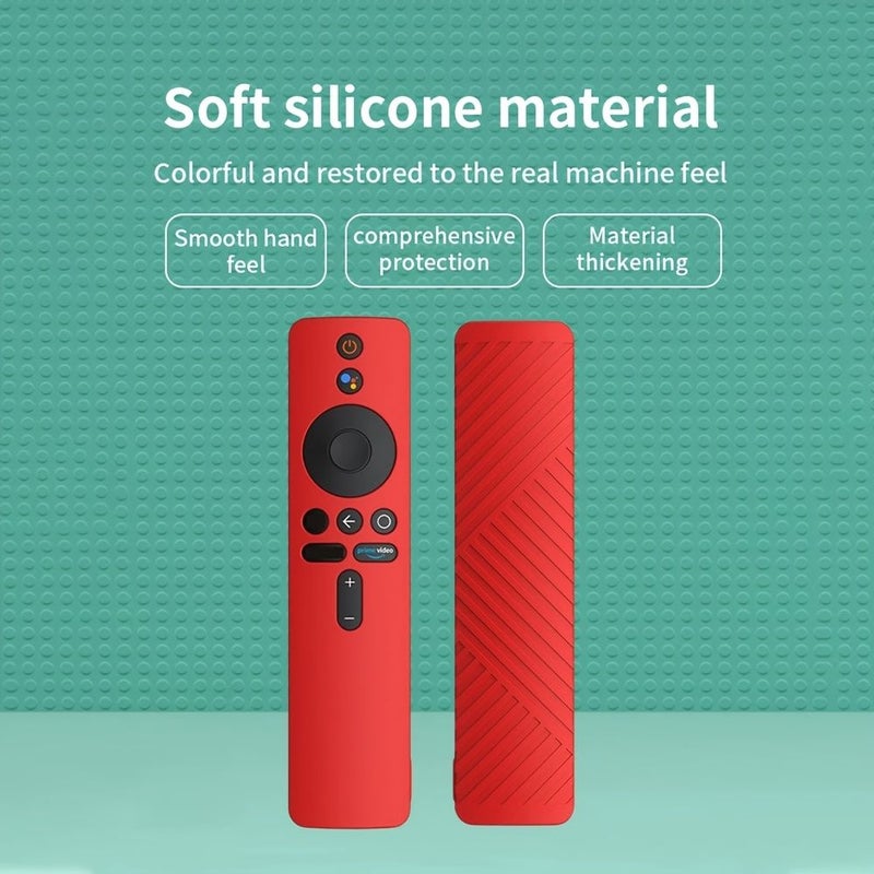Silicone Protective Case Cover For TV Stick Remote Control Blue Anti Slip Shockproof Scratchproof Grip Holder - Image 5