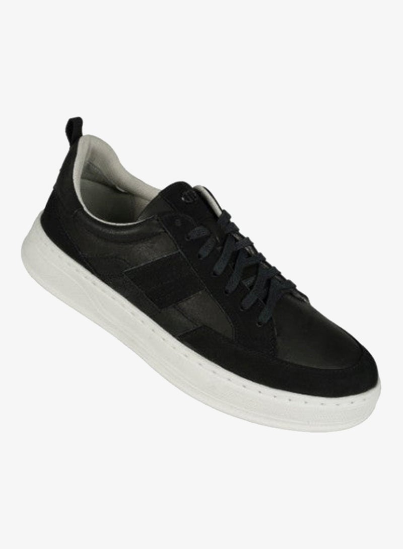 DEMOCRATA 032-123 Democrata Mens Sneakers 122116-004 Black - Image 1