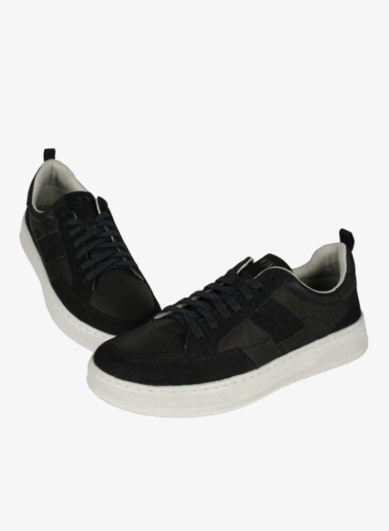 DEMOCRATA 032-123 Democrata Mens Sneakers 122116-004 Black - Image 2