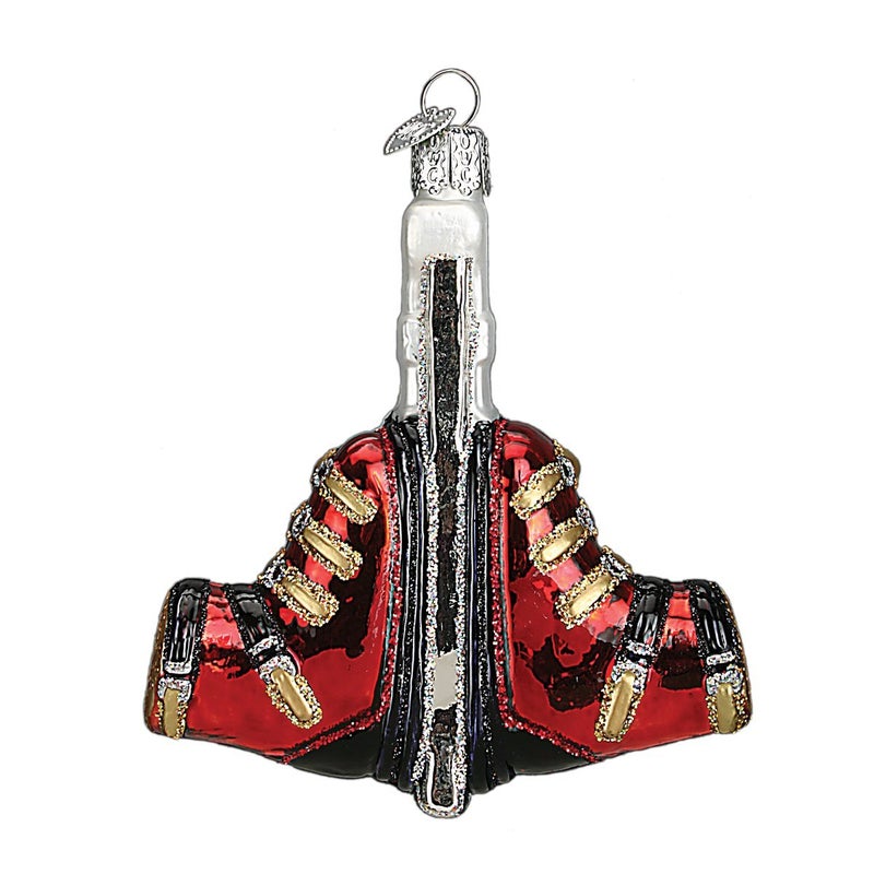 Old World Christmas Old World Christmas 2020 Christmas Ornament Ski Boots Glass Blown Ornament for Christmas Tree