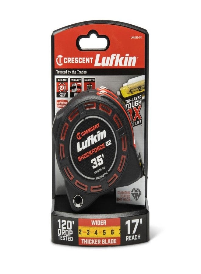 Lufkin - Gen 2 Shockforce Tape, Magnetic, 35' (LM1235-02) - Image 2
