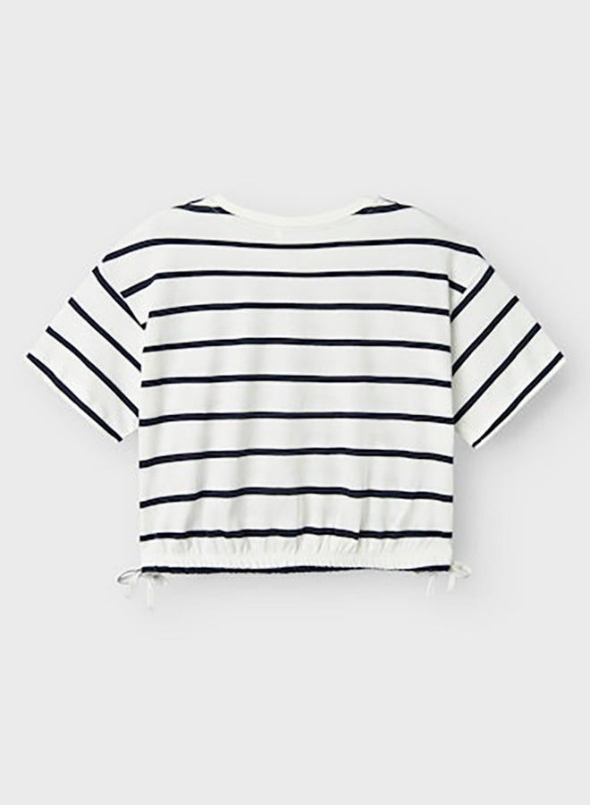 NAME IT Name It Kids Girls Funion Cropped Boxy T-Shirt  - Image 3