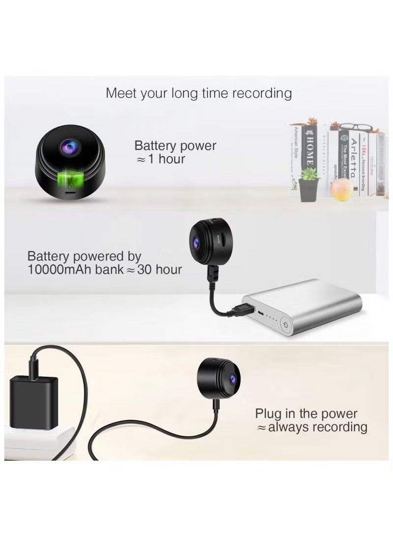 Generic A9 Mini Camera Wireless WiFi Network Monitor Security Camera  - Image 3