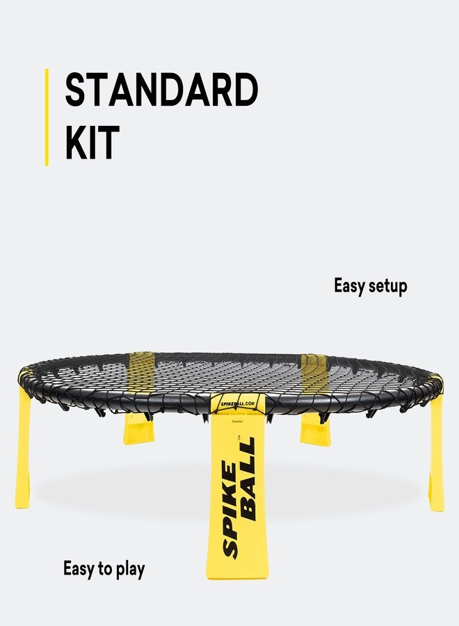 Spikeball سبايك بول مجموعة اللعبة الأصلية 1-كرة - ألعاب خارجية، في الحديقة والتخييم - تشمل الكرة، الشبكة، حقيبة سحب وكتاب القواعد - Image 3