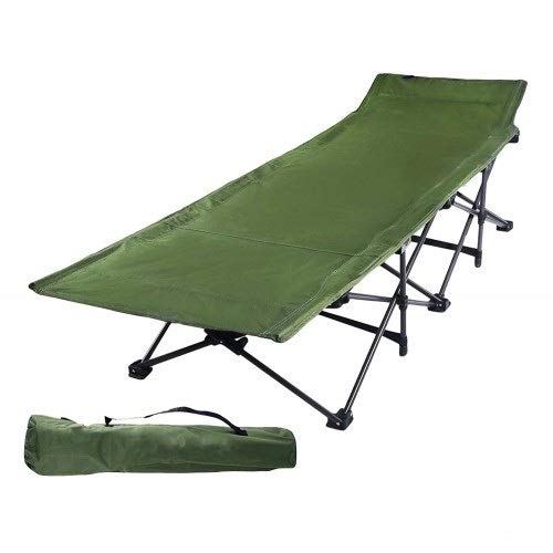 Delavala Folding Camping Cot with Carry Bag, Portable and Lightweight Bed for Adults or Kids - Image 3