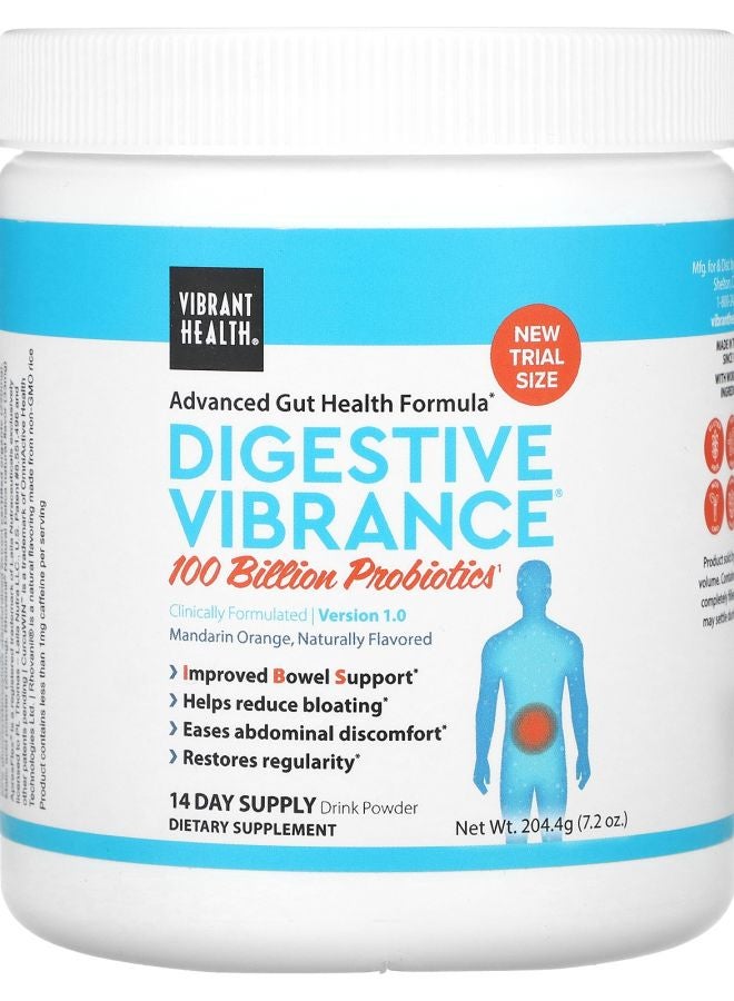 Vibrant Health Digestive Vibrance Version 1.0 Mandarin Orange 7.2 oz (204.4 g)