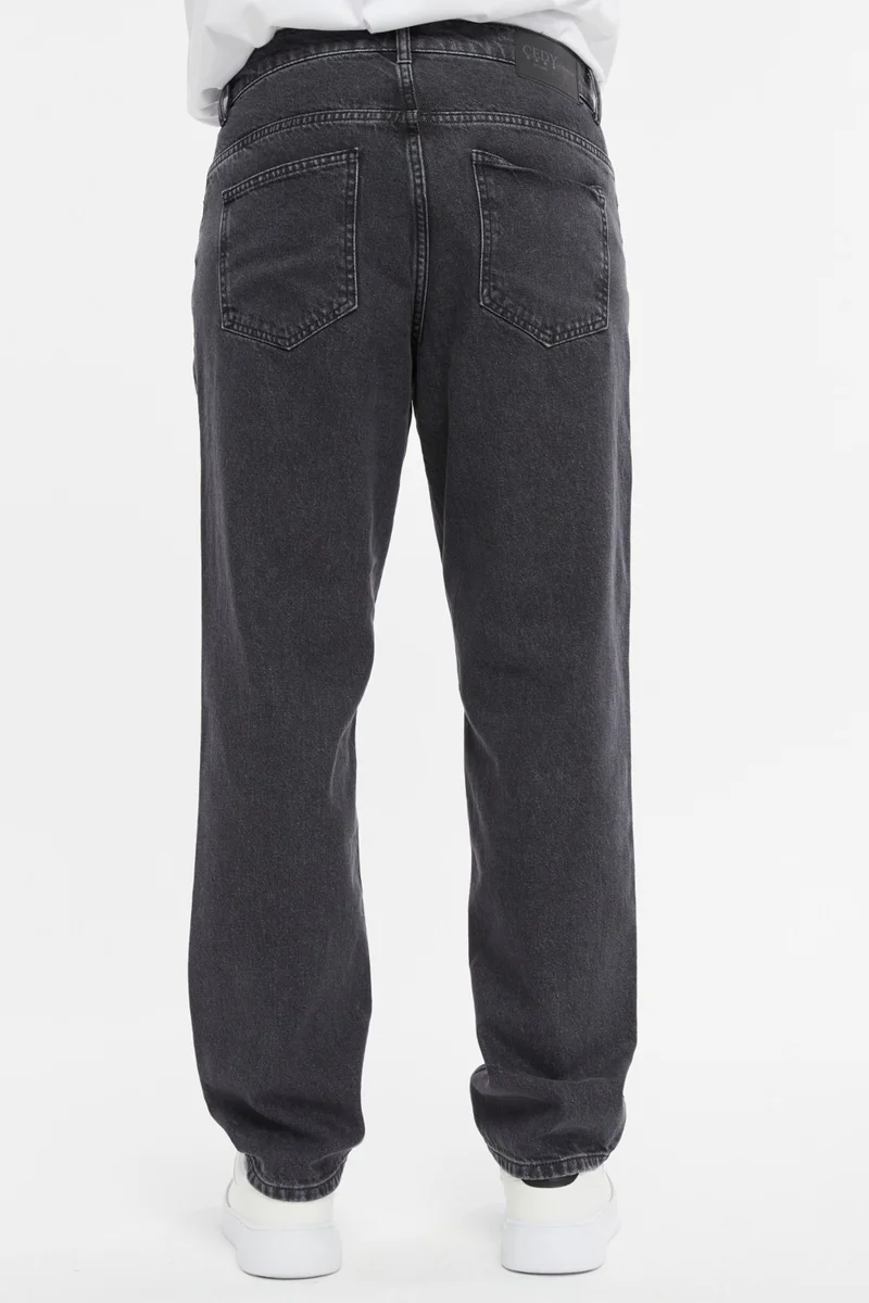 Cedy Denim Men's High Waist Loose Cut Baggy Loose Fit Jean PANTS-C352