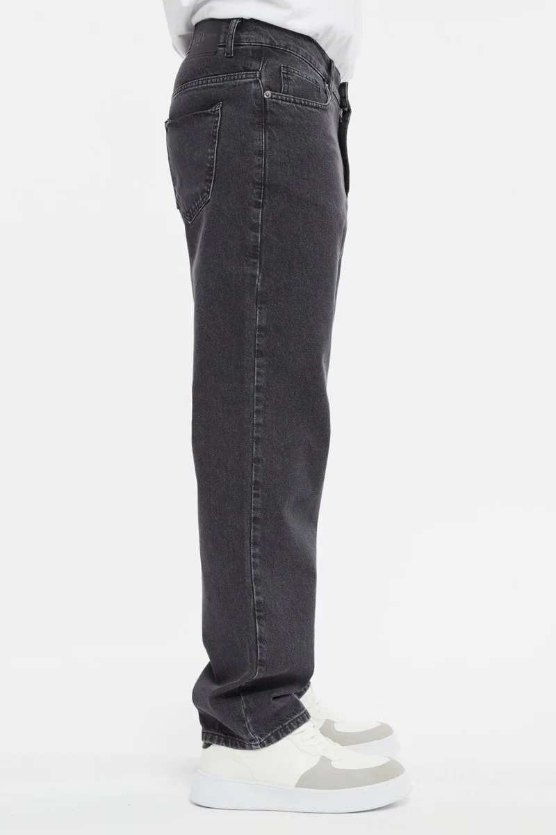 Cedy Denim Men's High Waist Loose Cut Baggy Loose Fit Jean PANTS-C352