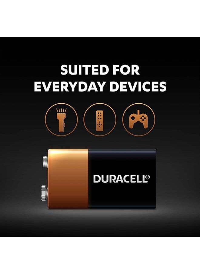 Duracell Duracell Type 9V Alkaline Batteries, Pack Of 2  - Image 3