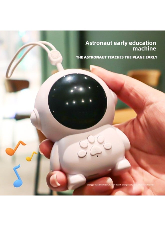 null - Astronaut Baby Story Machine Children's Song Player Baby Learning Early Education Machine Toys 0 To 3 Years Old-Color:(gift Box Basic Version) Astronaut Story Machine: Hd Sound Quality - 6 Modes - Image 1