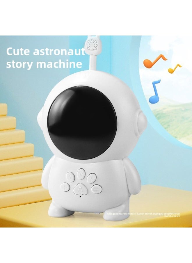 null - Astronaut Baby Story Machine Children's Song Player Baby Learning Early Education Machine Toys 0 To 3 Years Old-Color:(gift Box Basic Version) Astronaut Story Machine: Hd Sound Quality - 6 Modes - Image 1