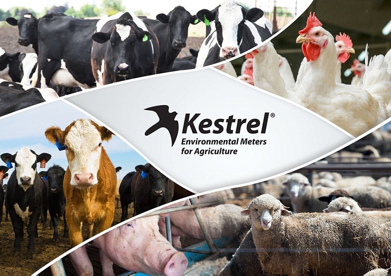 Kestrel Drop D2AG Livestock Heat Stress Monitor, HiViz Green - Image 4