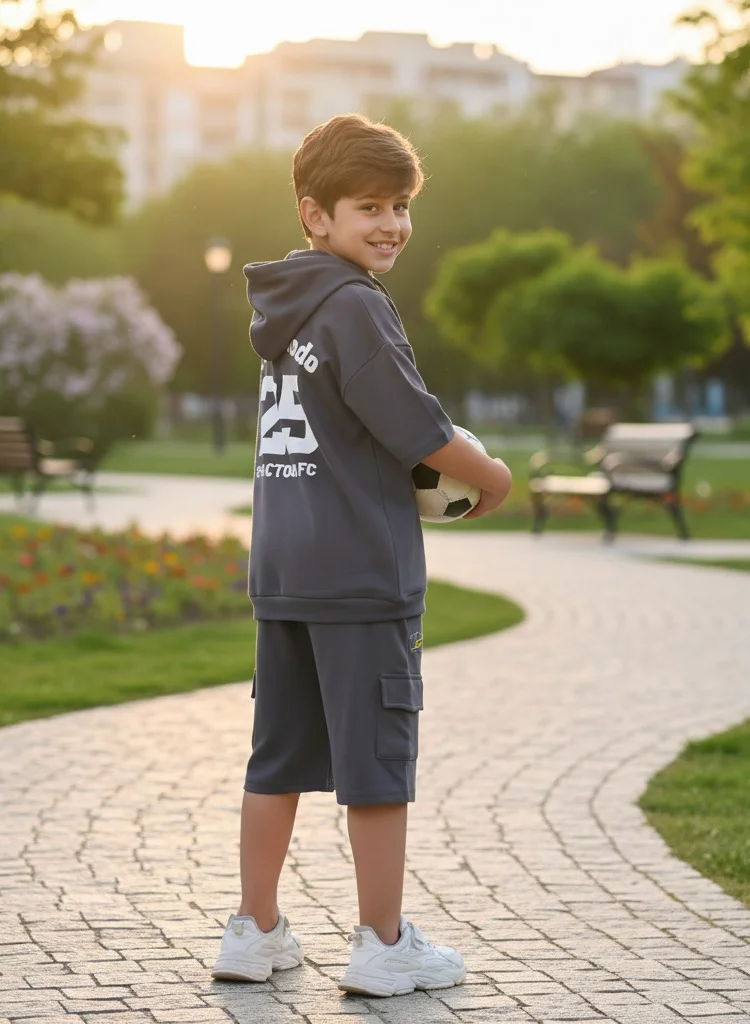 zaitoon Spacetoon Boys Outwear set- Kudo Moodo