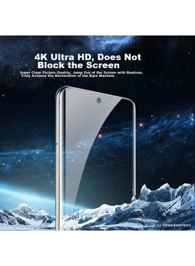 Koolife Tempered Glass Screen Protector For Honor 90, Huawei Honor 90 Phone Film Protective Cover, Curved Screen Full Coverage High Definition Film, Shatterproof, Anti-fingerprint - Image 5