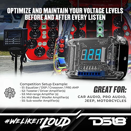 DS18 مقياس الجهد DS18 VSQ1 مع مخرجات عن بُعد - جهاز تسلسل جهد صوتي موثوق - حماية الجهد لسيارتك - Image 3