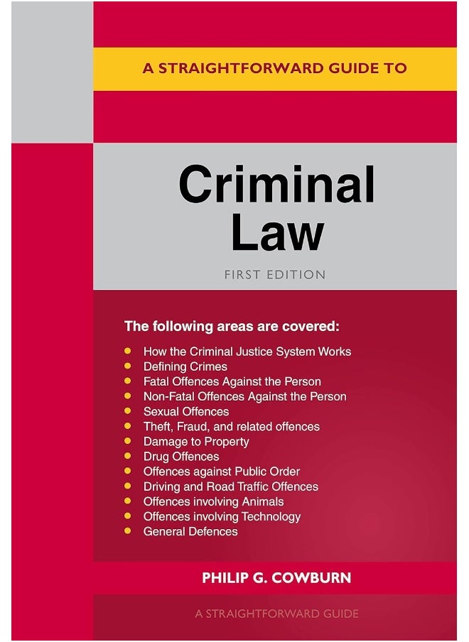 A Straightforward Guide to Criminal Law 