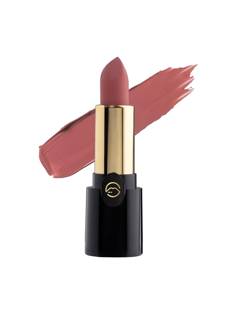 MARS COSMETICS Plush Velvet Creamy Matte Lipstick for women | Smooth Glide | One Swipe Pigmentation | Non-Drying and Creamy Formula |3.2 gm | (05-Pink Gossip) - Image 1