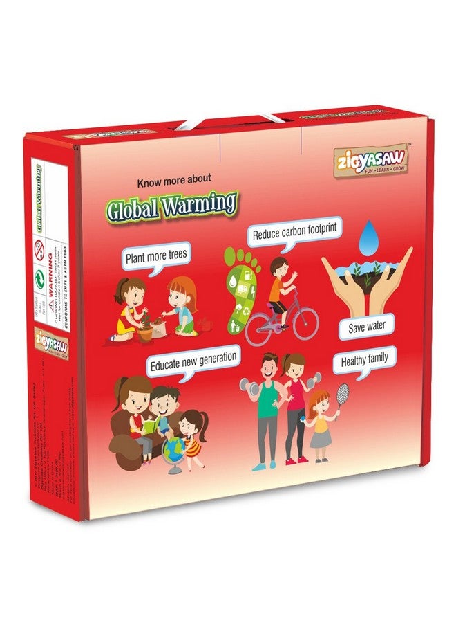 زجياساو أحجية الصور المقطوعة الإبداعية العملاقة ذات الحجم الكبير جدًا للأطفال | لعبة تعليمية للعب الفردي أو اللعب التفاعلي | للأطفال فوق سن 5 سنوات | المقاس - 24 × 36 بوصة - 54 قطعة - Image 3